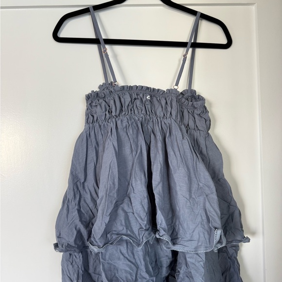 POPFLEX Wildest Dreams Babydoll Dress - Sleepy Blue - Picture 12 of 13